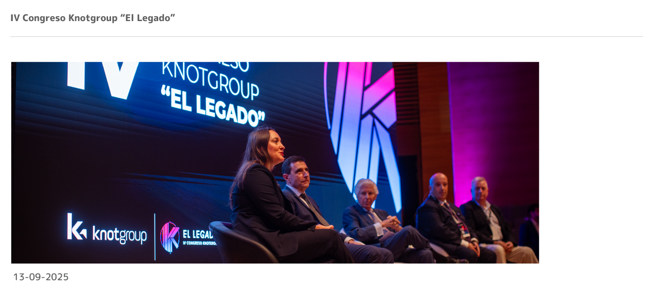 IV Congreso Knotgroup - El Legado